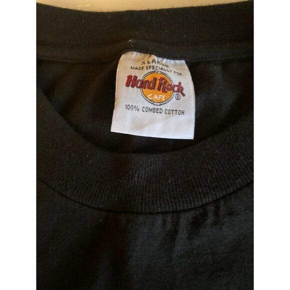 Hard Rock Cafe London Vault Shirt Adult XL Black 100% Cotton - Picture 3 of 4